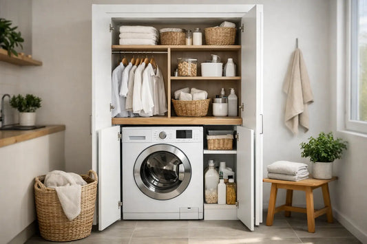 Waschmaschinenschrank für kleine Waschküche