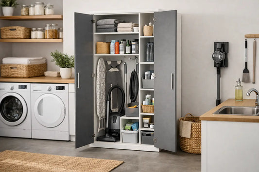 Mehrzweckschrank im Hauswirtschaftsraum