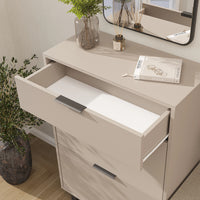 Roomart Schuhschrank NORD, 112 cm, mit 2 Schuhklappen und Schublade, in 2 Farben