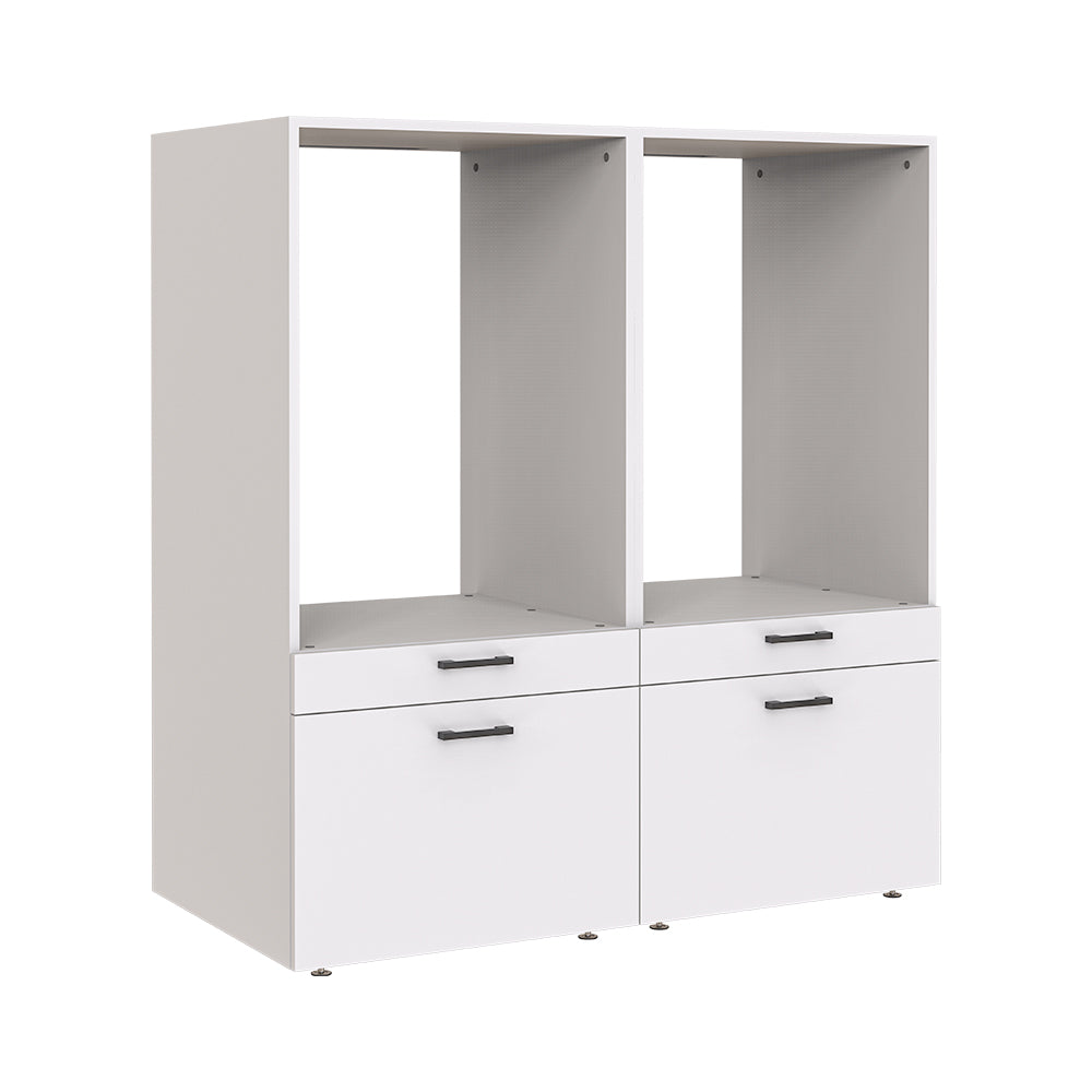 Roomart Waschmachinen Doppelschrrank Überbauschrank, 134 cm Breit, mit Ausziehbrett, in 3 Farben Roomart Waschmachinen Doppelschrrank Überbauschrank, 134 cm Breit, mit Ausziehbrett, in 3 Farben - waschmaschinenschrank, waschmaschinenregal, waschturm, schr