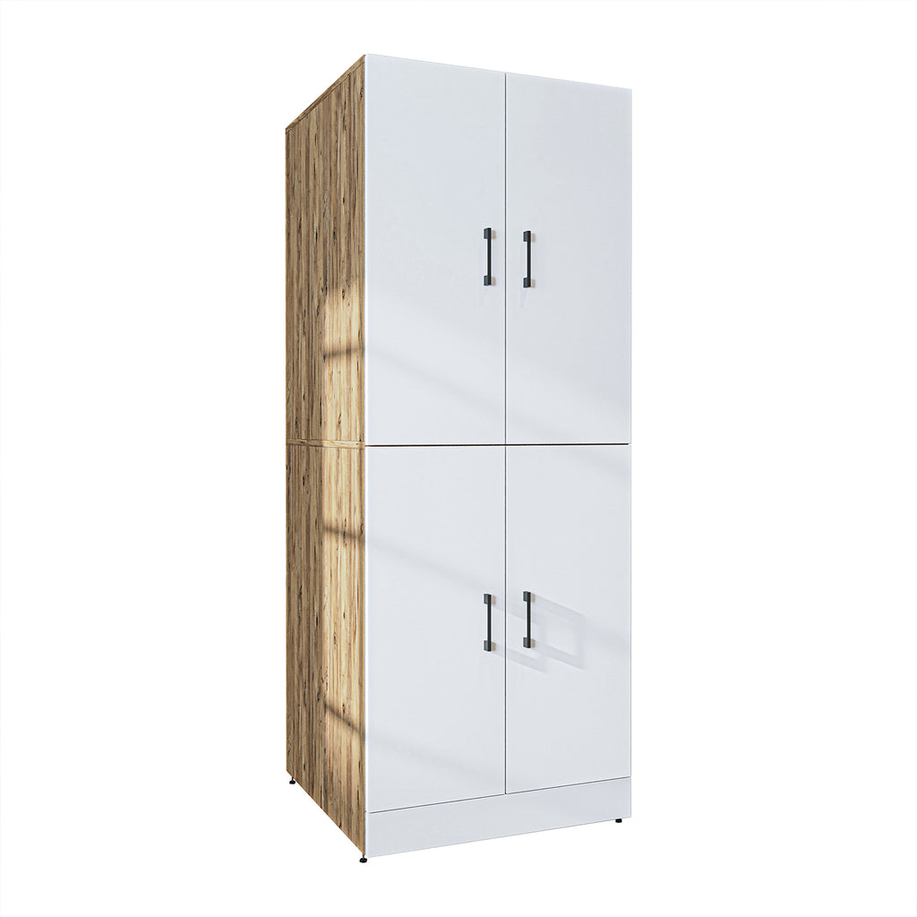 Roomart wasmachinekast DORA-II, 70 cm, voor wasmachine en droger, in 5 kleuren