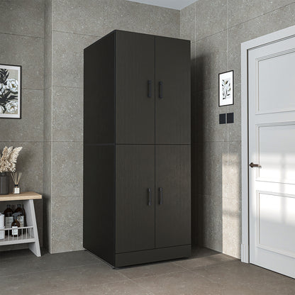 Roomart wasmachinekast DORA-I, 70 cm, voor wasmachine en droger met uitschuifbare plank, in 5 kleuren