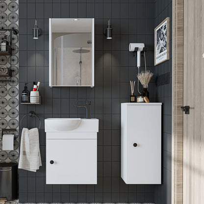 Badmöbelset • PUNTO • Unterschrank mit Waschbecken • Badezimmer Möbel • Gäste WC - badezimmerschrank, waschbecken, badezimmermöbel, badschrank, badezimmer, mit, unterschrank, badmöbel, set, waschtisch, möbel, badezimmermãbel, bad, badezimmerschränke, schm