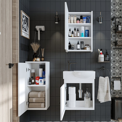 Badmöbelset • PUNTO • Unterschrank mit Waschbecken • Badezimmer Möbel • Gäste WC - badezimmerschrank, waschbecken, badezimmermöbel, badschrank, badezimmer, mit, unterschrank, badmöbel, set, waschtisch, möbel, badezimmermãbel, bad, badezimmerschränke, schm