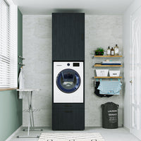 Roomart wasmachinekast SERIE 2, 67 cm, met uittrekplateau en opzetstuk, in 3 kleuren