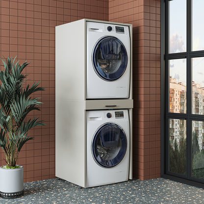 Roomart wasmachinekast DUO-I, 67 cm, voor wasmachine en droger
