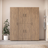 Roomart Waschmaschinenschrank DORA-I 160 cm, Eiche, 186 cm hoch, Bild 2
