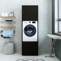 Roomart wasmachinekast SERIE 2, 67 cm, met uittrekplateau en opzetstuk, in 3 kleuren
