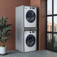 Roomart wasmachinekast DUO-I, 67 cm, voor wasmachine en droger