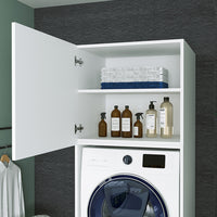 Roomart wasmachinekast SERIE 2, 67 cm, met uittrekplateau en opzetstuk, in 3 kleuren
