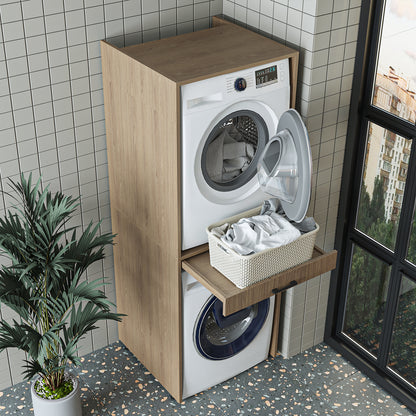 Roomart wasmachinekast DUO-I, 67 cm, voor wasmachine en droger
