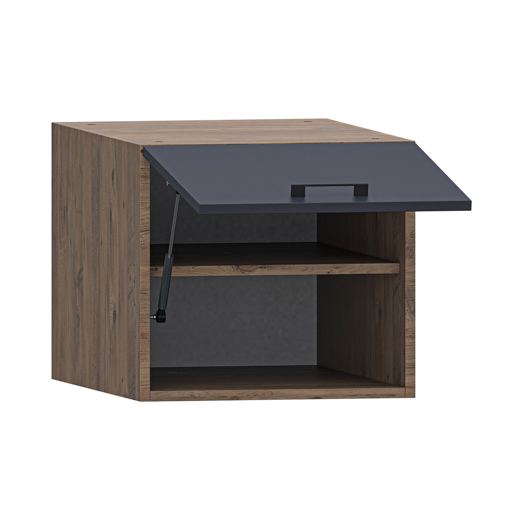 Roomart opzetkast DORA, 45 cm, met klep voor de hoge kast, in 4 kleuren