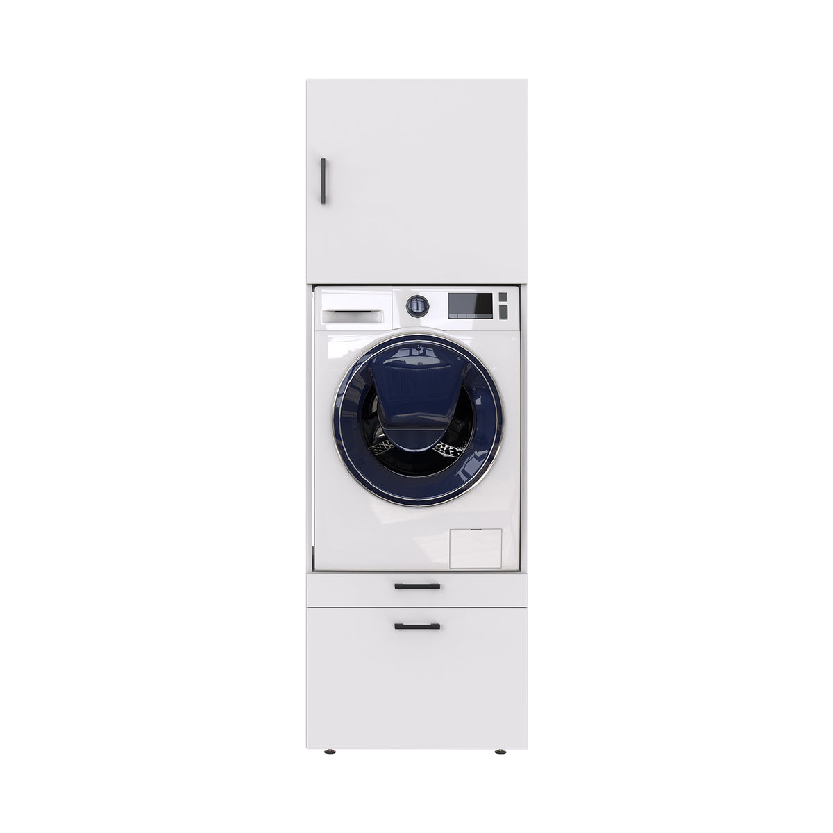 Roomart wasmachinekast SERIE 2, 67 cm, met uittrekplateau en opzetstuk, in 3 kleuren