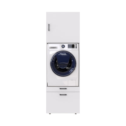 Roomart wasmachinekast SERIE 2, 67 cm, met uittrekplateau en opzetstuk, in 3 kleuren