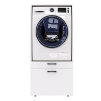 Roomart wasmachinekast SERIE 2, 67 cm, met uittrekplateau en lade, in 3 kleuren