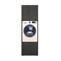 Roomart wasmachinekast SERIE 2, 67 cm, met uittrekplateau en opzetstuk, in 3 kleuren