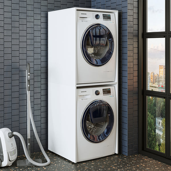 Roomart wasmachinekast DUO-II, 67 cm, bovenkast voor wasmachine en droger, in 2 kleuren