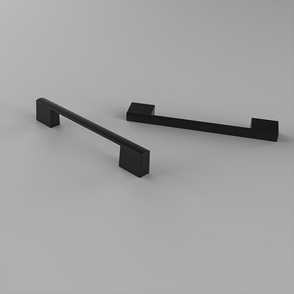 Roomart meubelgreep, 134 mm, boorafstand 96 mm, voor kasten, in zwart