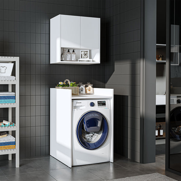 Roomart wasmachinekast DERIN-I, 65 cm, met optionele bovenkast, in 4 kleuren