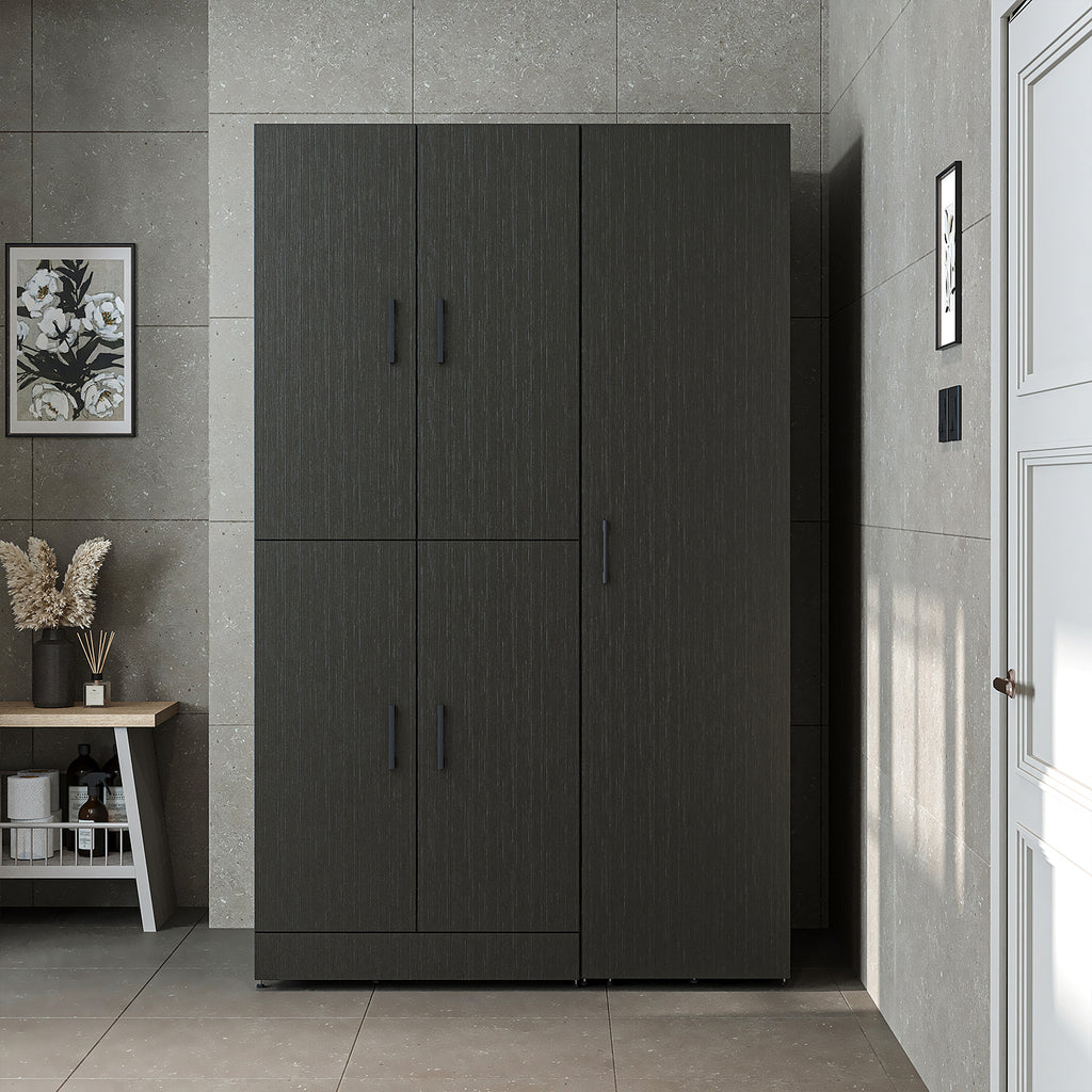Roomart wasmachinekast DORA-I, 115 cm, voor wasmachine en droger met hoge kast, in 5 kleuren