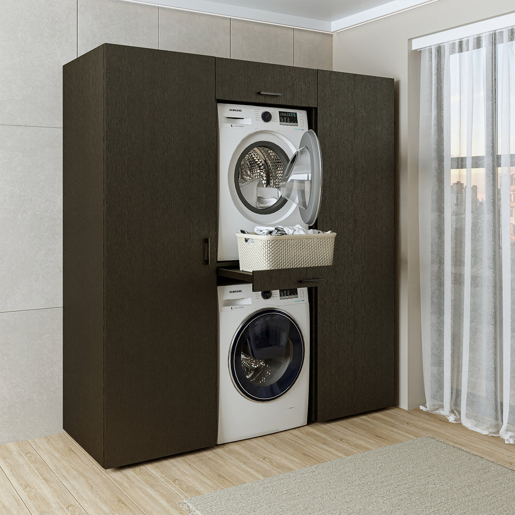 waschmaschinenschrank, waschmaschinenregal, waschturm, schrank, waschmaschinen, unterschrank, waschmaschine, trockner, haushaltsschrank, badschrank, hochschrank, badezimmer, waschmaschinenschränke, schwarz, überbauschrank, für, waschküche, regal