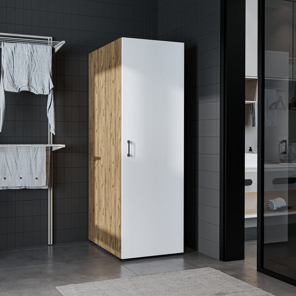 Roomart hoge kast SERIE DORA, 60 cm, multifunctionele kast met legplanken, in 4 kleuren