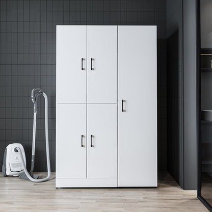 Roomart wasmachinekast DORA-II, 115 cm, voor wasmachine en droger, in 5 kleuren