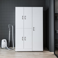 Roomart wasmachinekast DORA-II, 115 cm, voor wasmachine en droger, in 5 kleuren