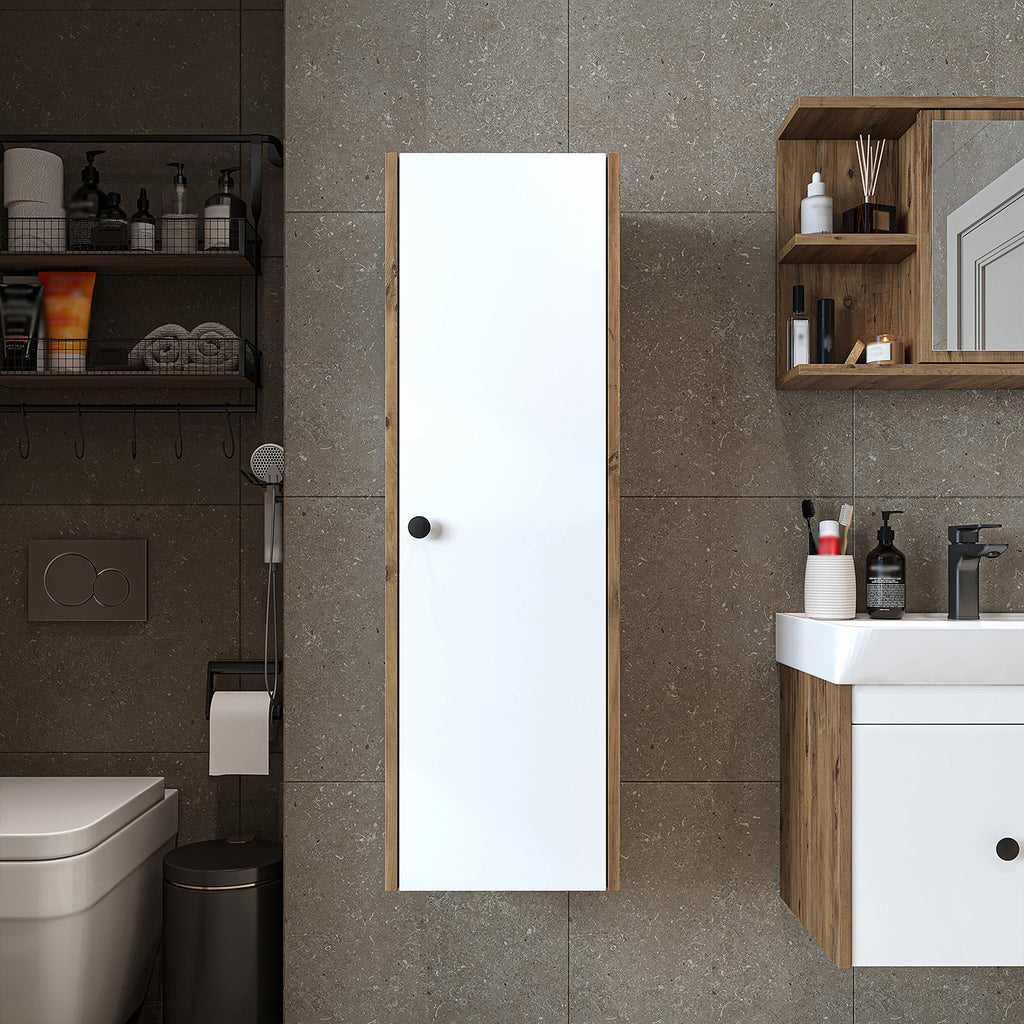 Roomart badkamermeubel ADA, 110 cm, wandhangend met soft-close-deur, in 4 kleuren