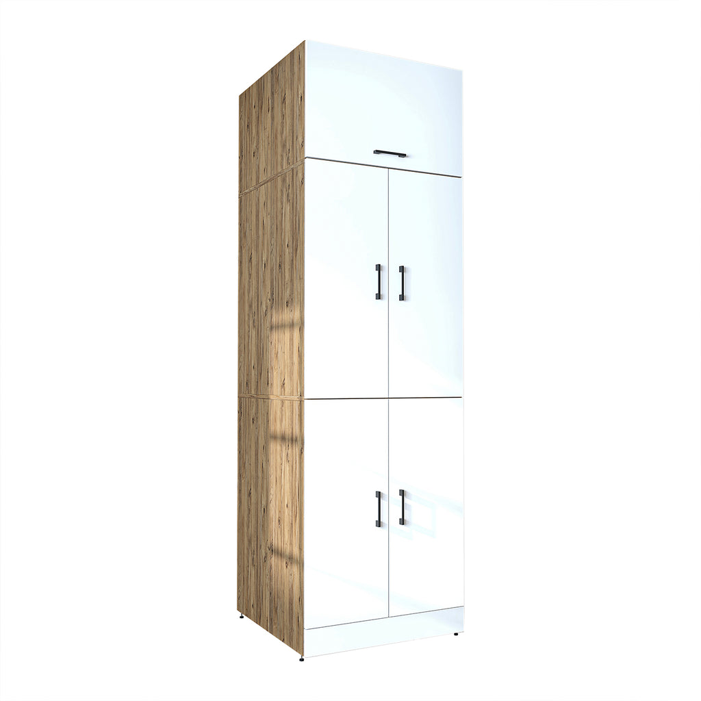 Roomart wasmachinekast DORA-II, 70 cm, voor wasmachine en droger, in 5 kleuren