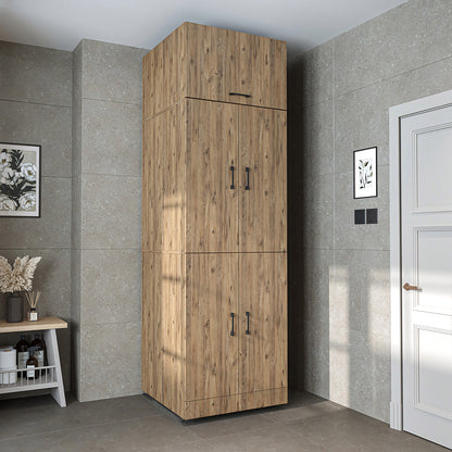 Roomart wasmachinekast DORA-II, 70 cm, voor wasmachine en droger, in 5 kleuren