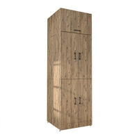 Roomart wasmachinekast DORA-II, 70 cm, voor wasmachine en droger, in 5 kleuren
