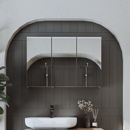 Roomart Badezimmerspiegelschrank "Gusto“ – 75/90/105 cm – in Weiß oder Eiche – moderner Badschrank mit Spiegel Roomart Badezimmerspiegelschrank "Gusto“ – 75/90/105 cm – in Weiß oder Eiche – moderner Badschrank mit Spiegel-  badezimmerspiegelschrank, mirro