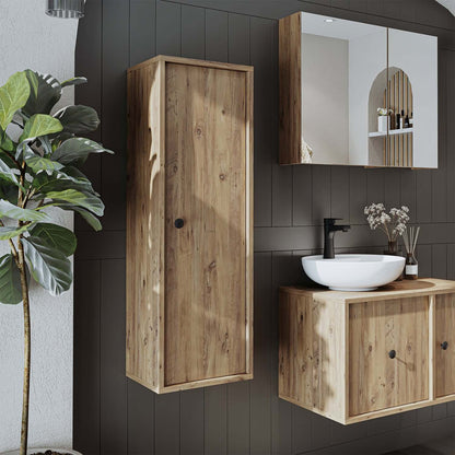 Roomart Badezimmermöbel Set GUSTO-ATL 90 cm - badezimmerschrank, waschbecken, badezimmermöbel, badschrank, badezimmer, mit, unterschrank, badmöbel, set, waschtisch, möbel, badezimmermãbel, bad, badezimmerschränke