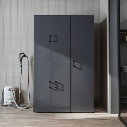 Roomart wasmachinekast DORA-II, 115 cm, voor wasmachine en droger, in 5 kleuren