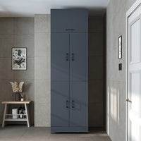 Roomart wasmachinekast DORA-II, 70 cm, voor wasmachine en droger, in 5 kleuren