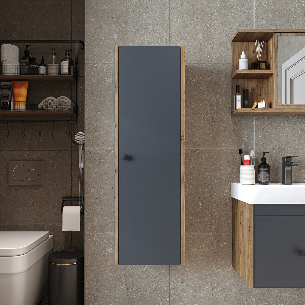 Roomart badkamermeubel ADA, 110 cm, wandhangend met soft-close-deur, in 4 kleuren