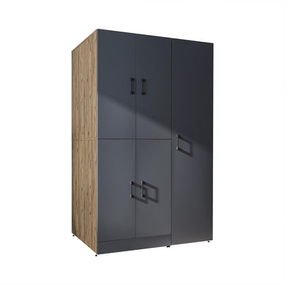 Roomart wasmachinekast DORA-II, 115 cm, voor wasmachine en droger, in 5 kleuren