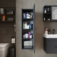 Roomart badkamermeubel ADA, 110 cm, wandhangend met soft-close-deur, in 4 kleuren