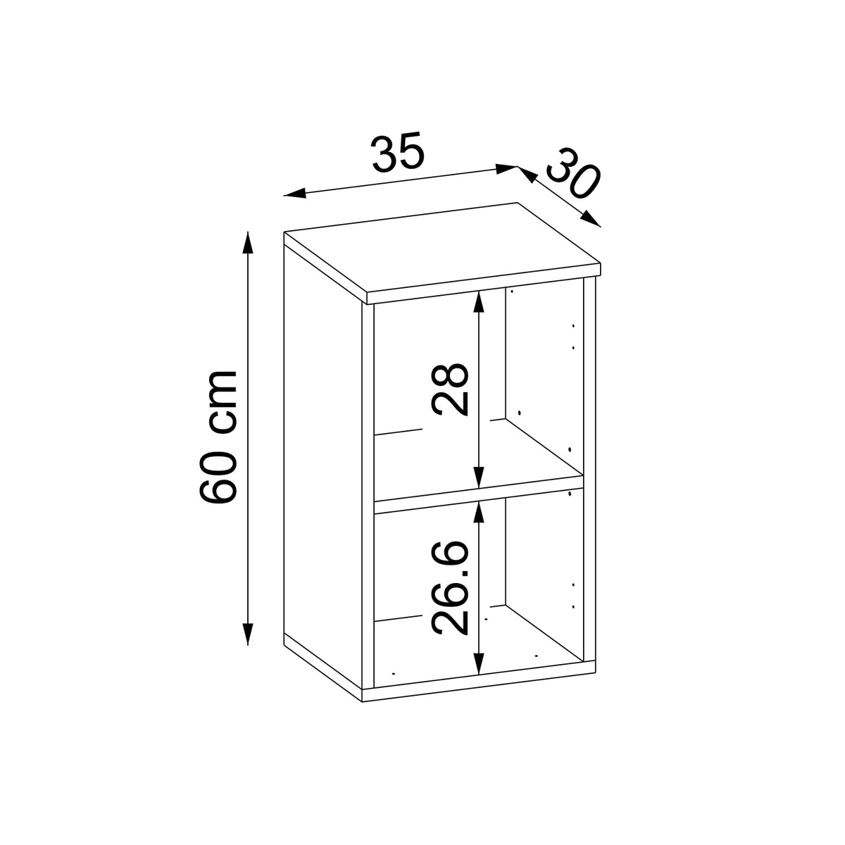 Roomart Seitenschrank „LOTUS“ – moderner Bad-Hängeschrank mit Softclose, 150 cm, 90 cm, 60 cm – in Anthrazit-Eiche, Eiche oder Weiß-Eiche -  Badmöbel - Hängeschrank, wand,  hochschrank, hochschrank weiß, 60 cm breit, küche, waschküche, wohnzimmer, schmal,