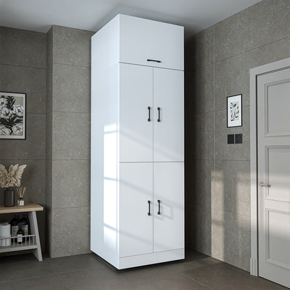 Roomart wasmachinekast DORA-II, 70 cm, voor wasmachine en droger, in 5 kleuren