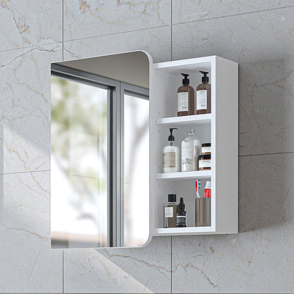 Roomart badkamermeubelset LYCIA 82 cm, 4-delig met spiegelkast en kolomkast, in 4 kleuren