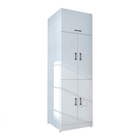 Roomart wasmachinekast DORA-II, 70 cm, voor wasmachine en droger, in 5 kleuren