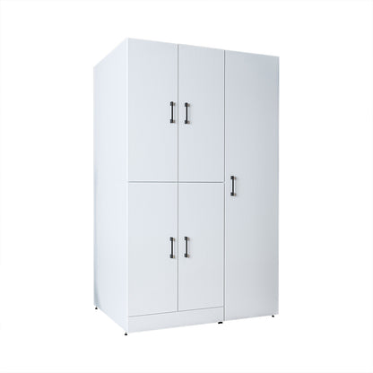 Roomart wasmachinekast DORA-II, 115 cm, voor wasmachine en droger, in 5 kleuren