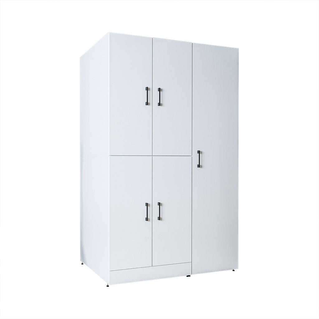 Roomart wasmachinekast DORA-II, 115 cm, voor wasmachine en droger, in 5 kleuren