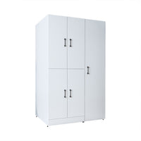 Roomart wasmachinekast DORA-II, 115 cm, voor wasmachine en droger, in 5 kleuren