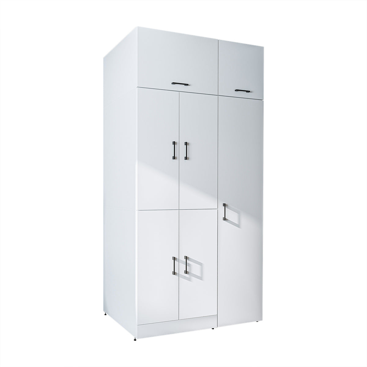 Roomart wasmachinekast DORA-II, 115 cm, voor wasmachine en droger, in 5 kleuren
