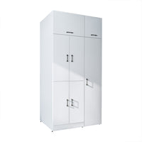 Roomart wasmachinekast DORA-II, 115 cm, voor wasmachine en droger, in 5 kleuren