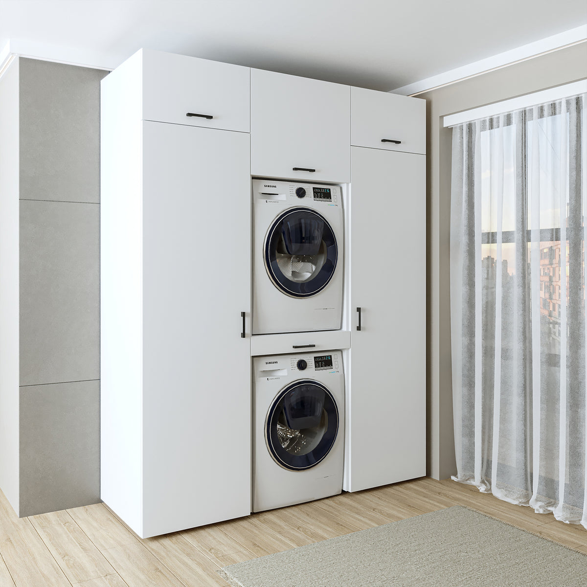 waschmaschinenschrank, waschmaschinenregal, waschturm, schrank, weiß, waschmaschinen, unterschrank, waschmaschine, trockner, haushaltsschrank, schränke, badschrank, hochschrank, badezimmer, waschmaschinenschränke, küche, überbauschrank, für, und, waschküche, möbel, regal, schwarz, waschmaschinenüberbauschrank, überschrank, zwischenbaurahmen, waschtowerschrank, überbau