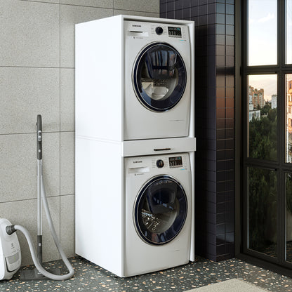 Roomart wasmachinekast DUO-I, 67 cm, voor wasmachine en droger